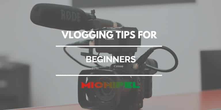 vlogging tips for beginners